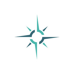 Compass Logo Template