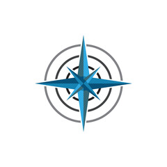 Compass Logo Template