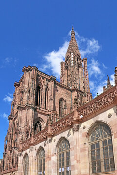 	
Strasbourg Cathedral in France	