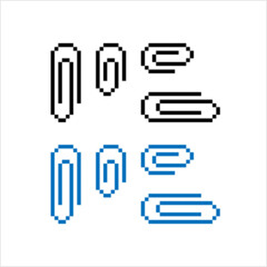 Paper Clip Pixel Art M_2209001