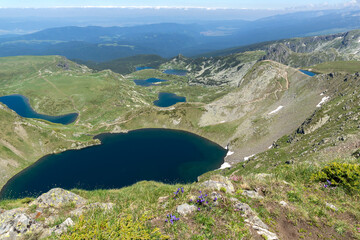 Fototapeta na wymiar The Seven Rila Lakes, Rila Mountain, Bulgaria
