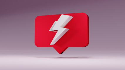 Fototapeta premium 3d render icons design elements 