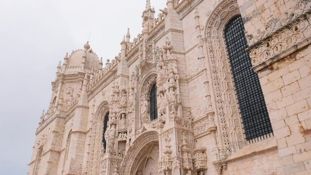 Jeronimos Monastery in Lisbon, Portugal