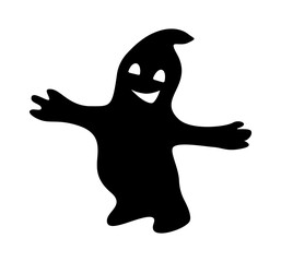 Halloween ghosts.Scary haunted house phantoms. Vector Halloween ghosts.Scary haunted house phantoms. Vector illustration