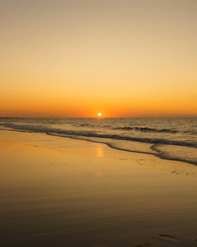 Sonnenuntergang am Strand