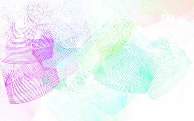 Light Multicolor vector background with straight lines.