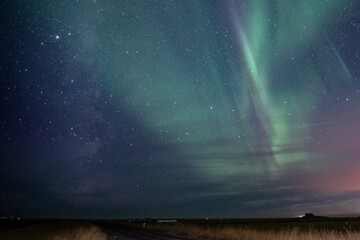 Northern Lights In Iceland (Aurora Borealis)