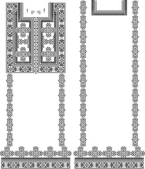 block print embroidery pattern Indian women shirt traditional motif ethnic style tribal design