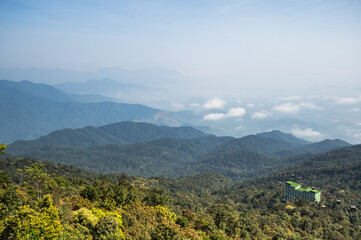Obraz premium View of the Truong Son Mountains