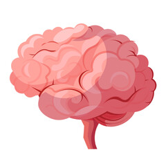 brain icon human internal organ biology anatomy healthcare concept