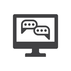Conversation Message Icon - Discussion Chat icon