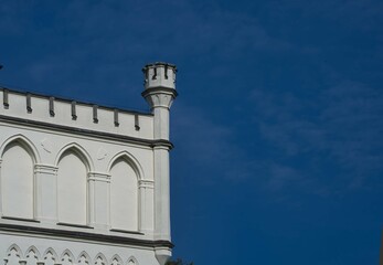 Obraz premium white little tower of the palace