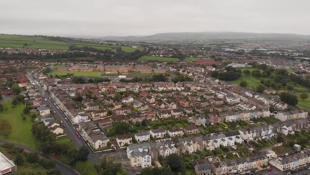Derry City Aerial View
