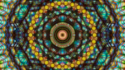 Abstract multicolored texture background kaleidoscope