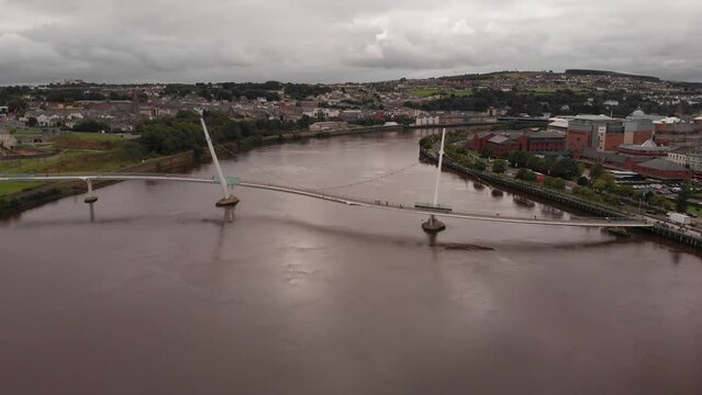 Derry Bridge Aerial View