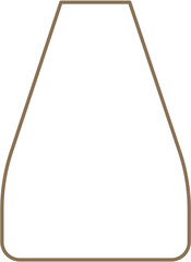 abstract flower vase