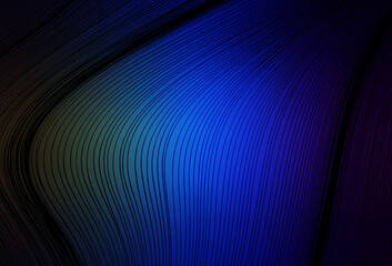 Dark Blue, Green vector blurred and colored pattern.