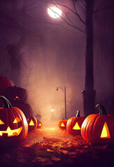 Halloween - AI Digital - Illustration