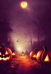 Halloween - AI Digital - Illustration
