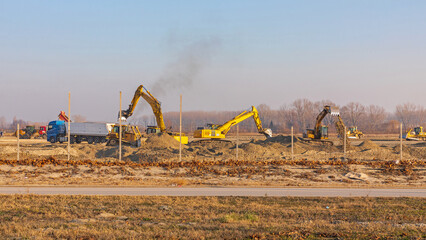 Ground Construction Site