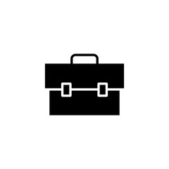 Briefcase icon vector for web and mobile app. suitcase sign and symbol. luggage symbol.