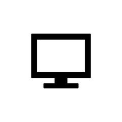 Computer icon vector for web and mobile app. computer monitor sign and symbol
