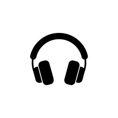 Fototapeta premium Headphone icon vector for web and mobile app. headphone sign and symbol