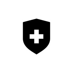 Health insurance icon vector for web and mobile app. Insurance document sign and symbol