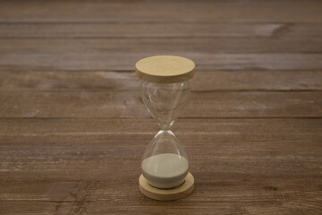 Image of a sand hourglass
