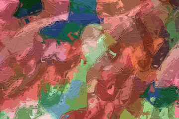 Naklejka premium Beautiful abstract oil painting texture illustration