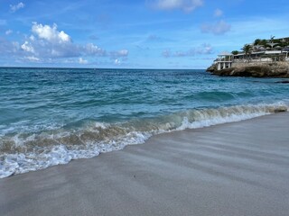 beach and sea st Maarten