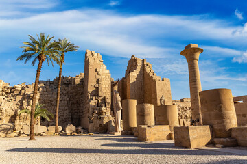 Fototapeta premium Karnak temple in Luxor, Egypt