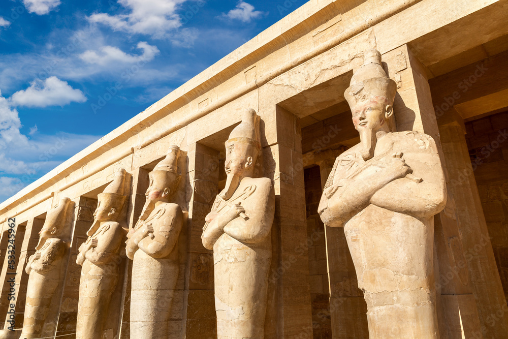 Canvas Prints temple of queen hatshepsut, egypt