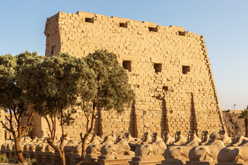 Karnak temple in Luxor, Egypt