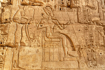 Medinet Habu temple in Luxor