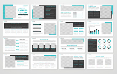 business presentation layout template use for company profile