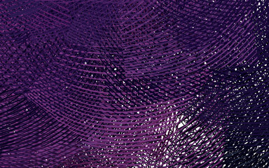 Dark Purple vector background with wry lines.