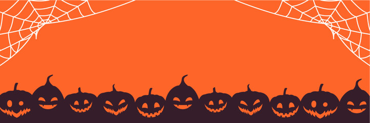 banner design with halloween theme