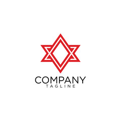 modern star logo design and premium vector templates