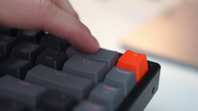 keyboard close-up of a finger repeatedly pressing the backspace key as they are trying to not repeat mistakes they have made in the past