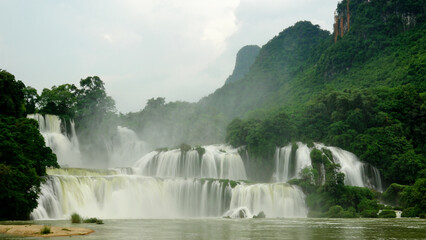 Ban Gioc Waterfall , Cao Bang , Vietnam