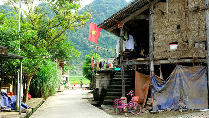 Phia Thap Village of the Nungs, Cao Bang, Vietnam