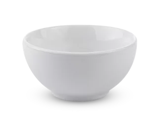 Foto op Canvas White bowl on transparent png © sommai