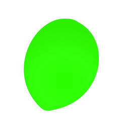 green easter egg
