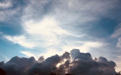Obraz premium Clouds in the sky