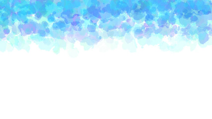 インクアートのような水彩グラデーションの背景(ブルー×紫)