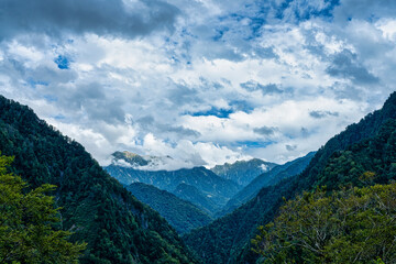 黒部　けやき平　パノラマ展望台からの景色