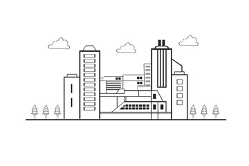 Obraz premium cityscape