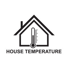house temperature icon , conditioner icon