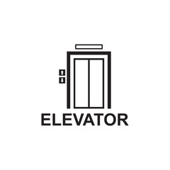 elevator icon , lift icon vector